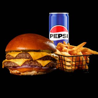 Meniu Double Cheesburger