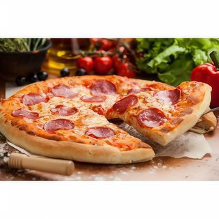 Pizza Salami (Mediana)