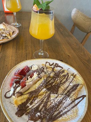 Tiramisù com Chocolate Quente