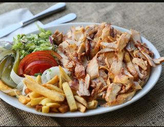 Doner Kebap En Plato