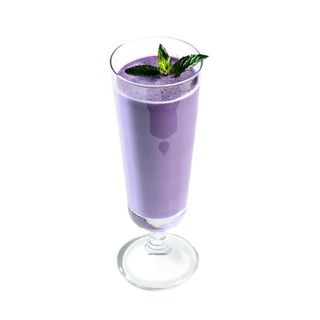 Blueberry milkshake