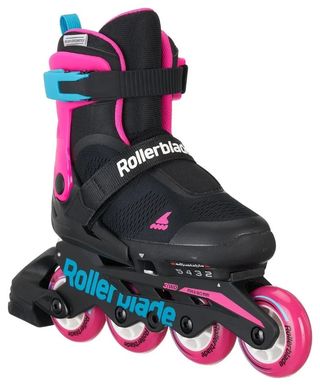 Ролики дитячі Rollerblade Microblade G Free Black/Pink, 28-32