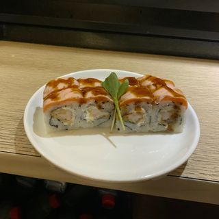 Uramaki flambè roll 8pz