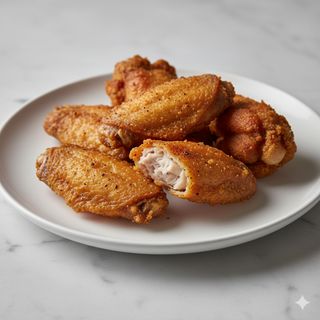 Alitas De Pollo Marinadas (12Uds).