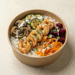 Buddha Gambas (Léger, marin et plein de saveurs)