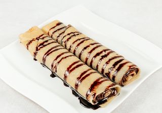 Palačinka s Nutellom i keksom