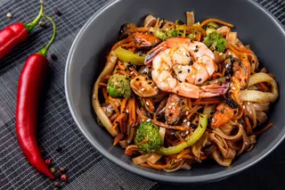 Wok De Mar Y Tierra