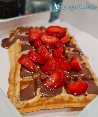 Waffle con Nutella