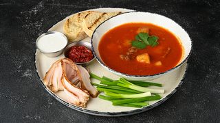 Бограч з яловичиною та свинячими ребрами (350/128 г)