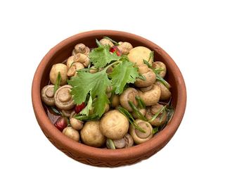 Печериці мариновані за домашнім рецептом