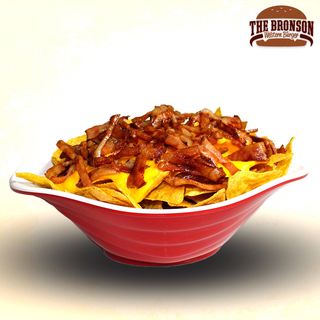 Nachos Cheddar y Bacon