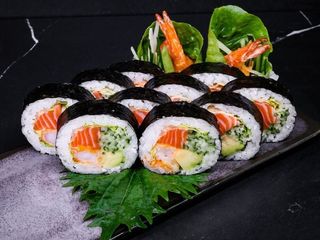 Grand Shrimp Salmon 6 szt