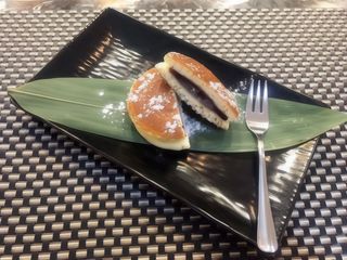 Dorayaki con i fagioli uzuki