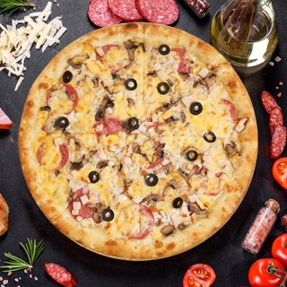 Піца Вершкова Салямі (30см)