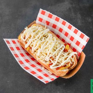 Dos Hot Dog Caraqueño + 1 -Coca-Cola-1 -Fanta Naranja 