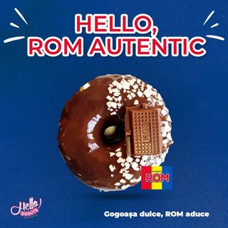 Pachet 2 Hello ROM Autentic - Umplutura cu Crema Rom Autentic