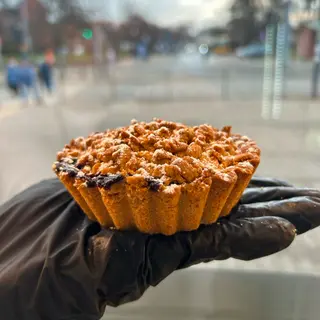 Tarta Owsiana z jagodami