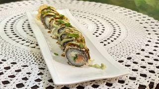 Темпура з лососем