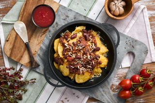 Cartofi Dacici cu fasole