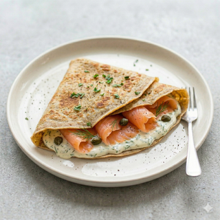 Crepe De Salmón