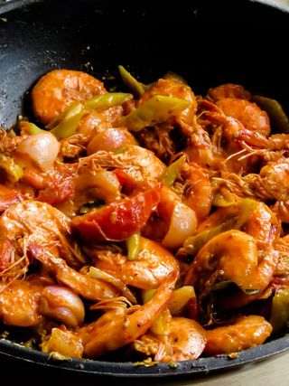 Prawns devil - large