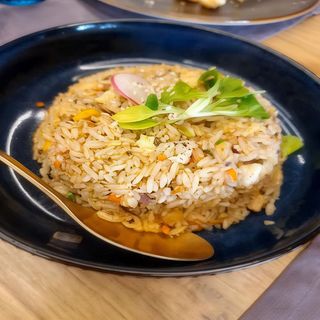 40. arroz frito con verduras