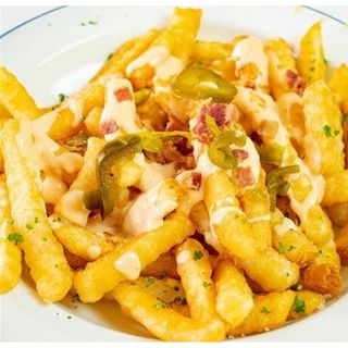 1/2 Rice 1/2 Chips Gravy