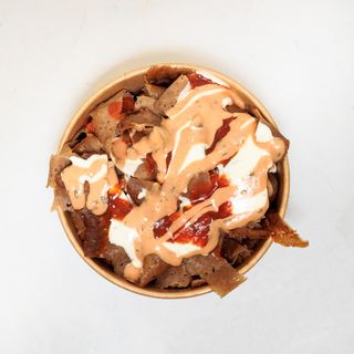 Classic kebab salata