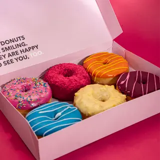 Boite Délice : 6 Donuts Fruités