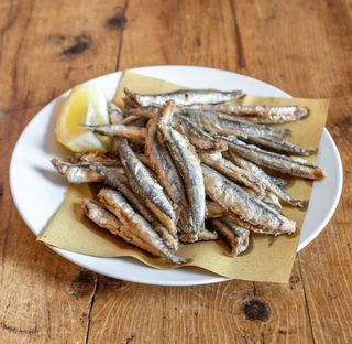 Acciughe fritte