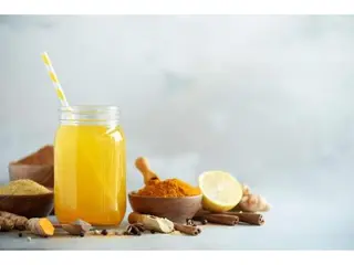 Orange Curcuma Gingembre Poivre