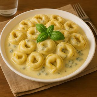 PASTA RELLENA AL GORGONZOLA