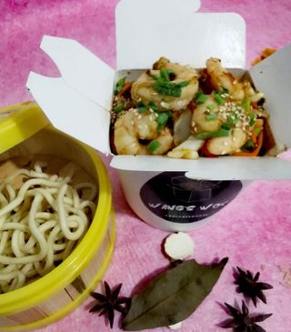 ჩინური ატრია კრევეტებით