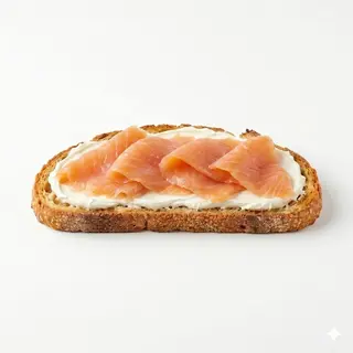 Tosta De Salmón Y Philadelphia