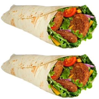 Durum Vegetal Con Falafel