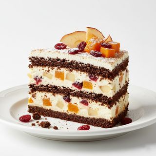 Торта с тиква и ябълки (110г)