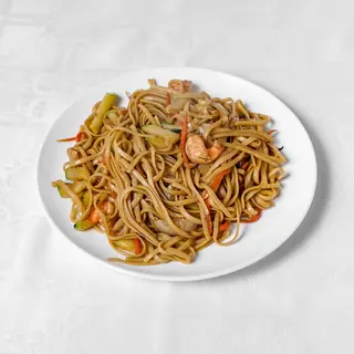 31. Tallarines Fritos Con Gamba