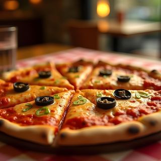 Pizza Cuatro Estaciones (30 Cm.)