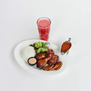 Caribbean Jerk Chicken Combo