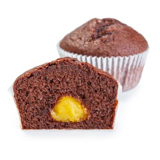 Мафін шоколадний з ванільною начинкою (1000г)