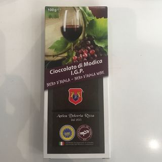 Cioccolato di Modica IGP fondente nero d’avola