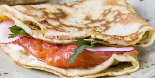 Crepe/Gofre Salmón (1 Ud.)