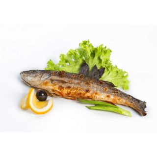 Сибас на мангале