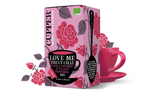 Infusión Love Me Truly Chai Canela, Jengibre, Clavo Bio 20 Bolsitas