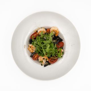 Tagliatelle KREWETKI