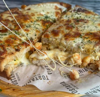 Meia Tosta Gratinada Pescadores