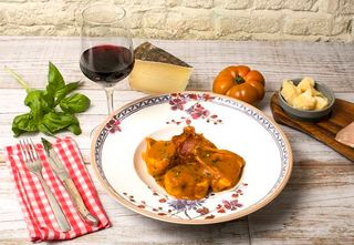 Tortelloni Giganti di Burrata e Tartufo