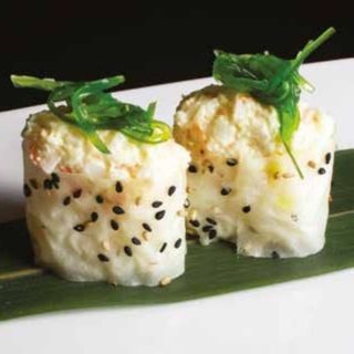 030 Gunkan soy ebi wakame 3 pezzi