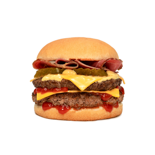 Double Cheese Master Bacon Burger