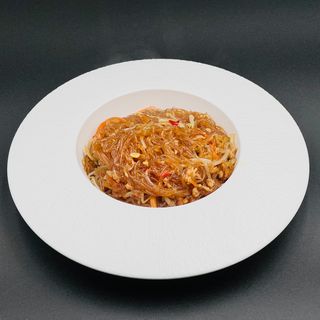 53. Spaghetti di soia con carne e verdure